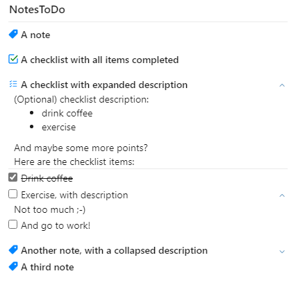 How to automatically sort completed items in Notes checklists